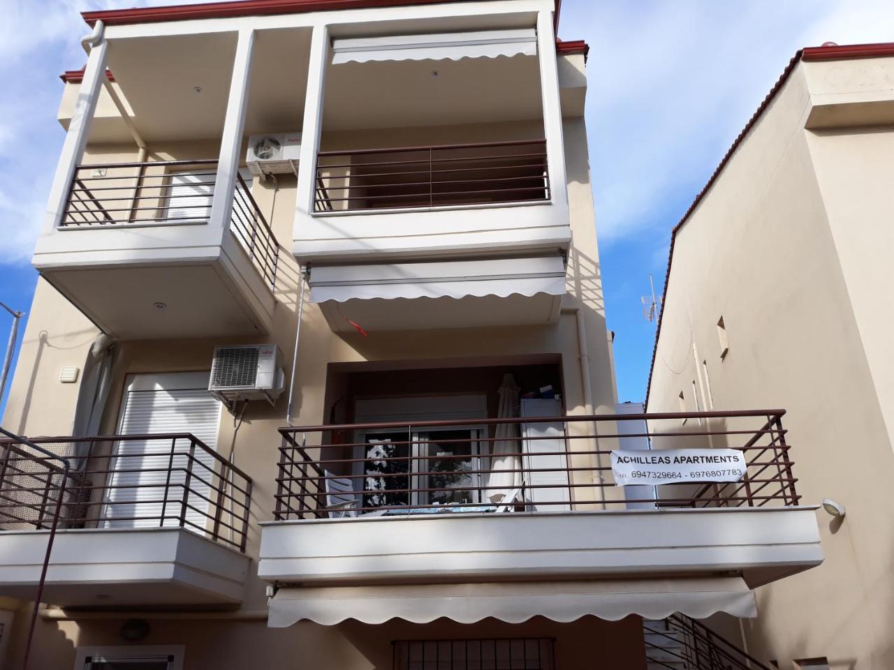 Achilleas Apartments Kalyves Polygyrou Εξωτερικό φωτογραφία